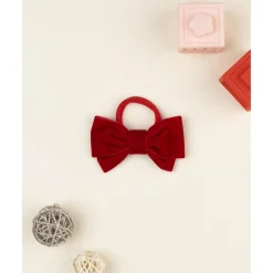 Coletero niña rojo con lazo