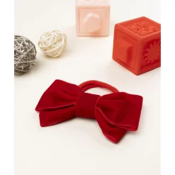 Coletero niña rojo con lazo