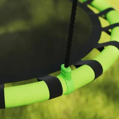 Columpio exterior para niños Negro