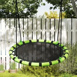 Columpio exterior para niños Negro