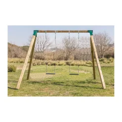Columpio Madera Karai Deluxe adultos con cuerdas