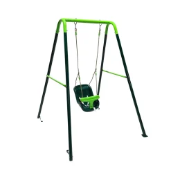 Columpio metálico Babol asiento bebé