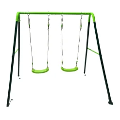 Columpio metálico doble Olea