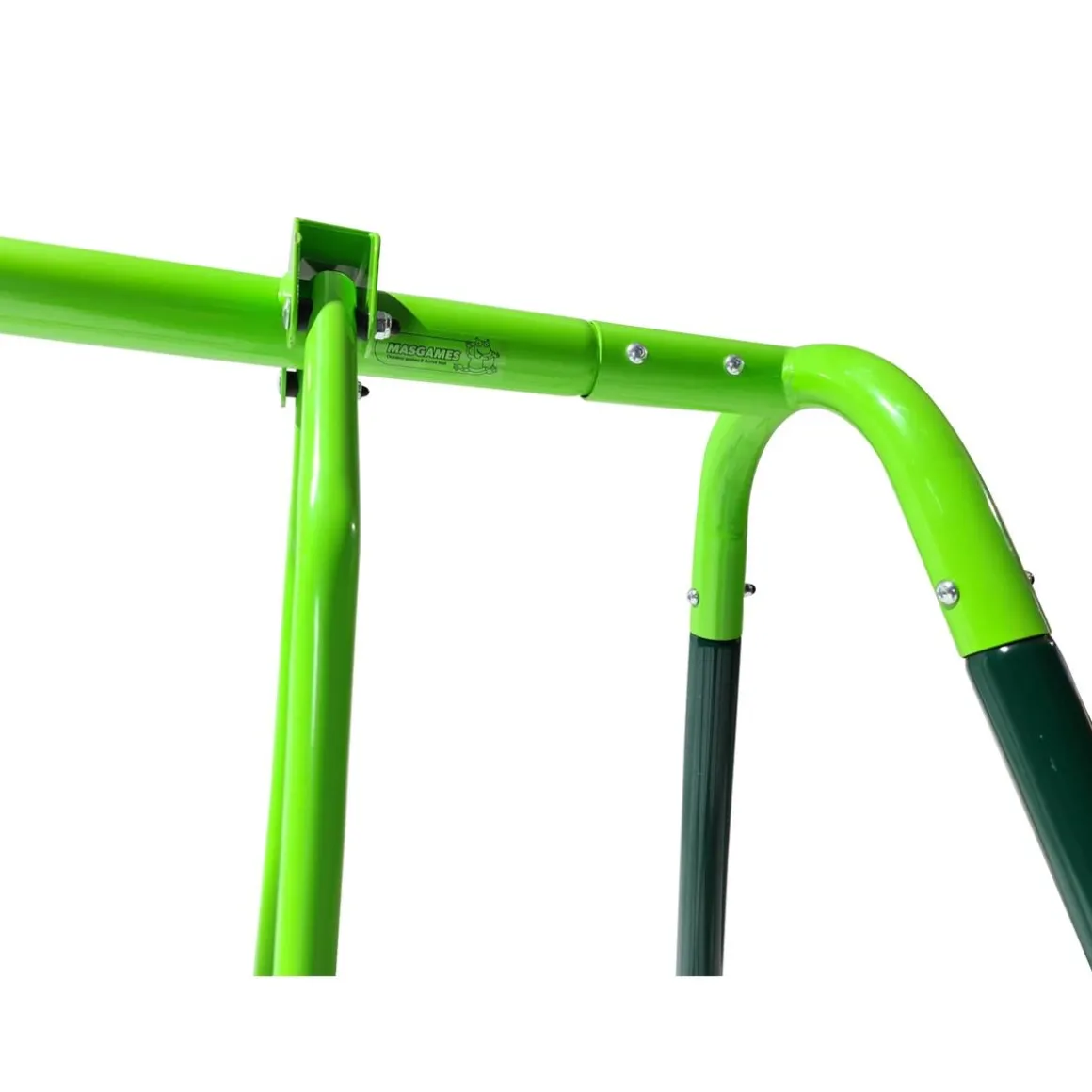 Columpio metálico triple Gingo + asiento bebé