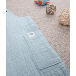 Conjunto camiseta/peto niño azul