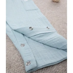 Conjunto camiseta/peto niño azul