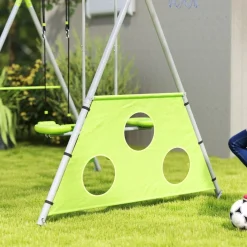 Conjunto de columpios 4 en 1 Verde