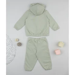 Conjunto jogging niña verde "Happy"