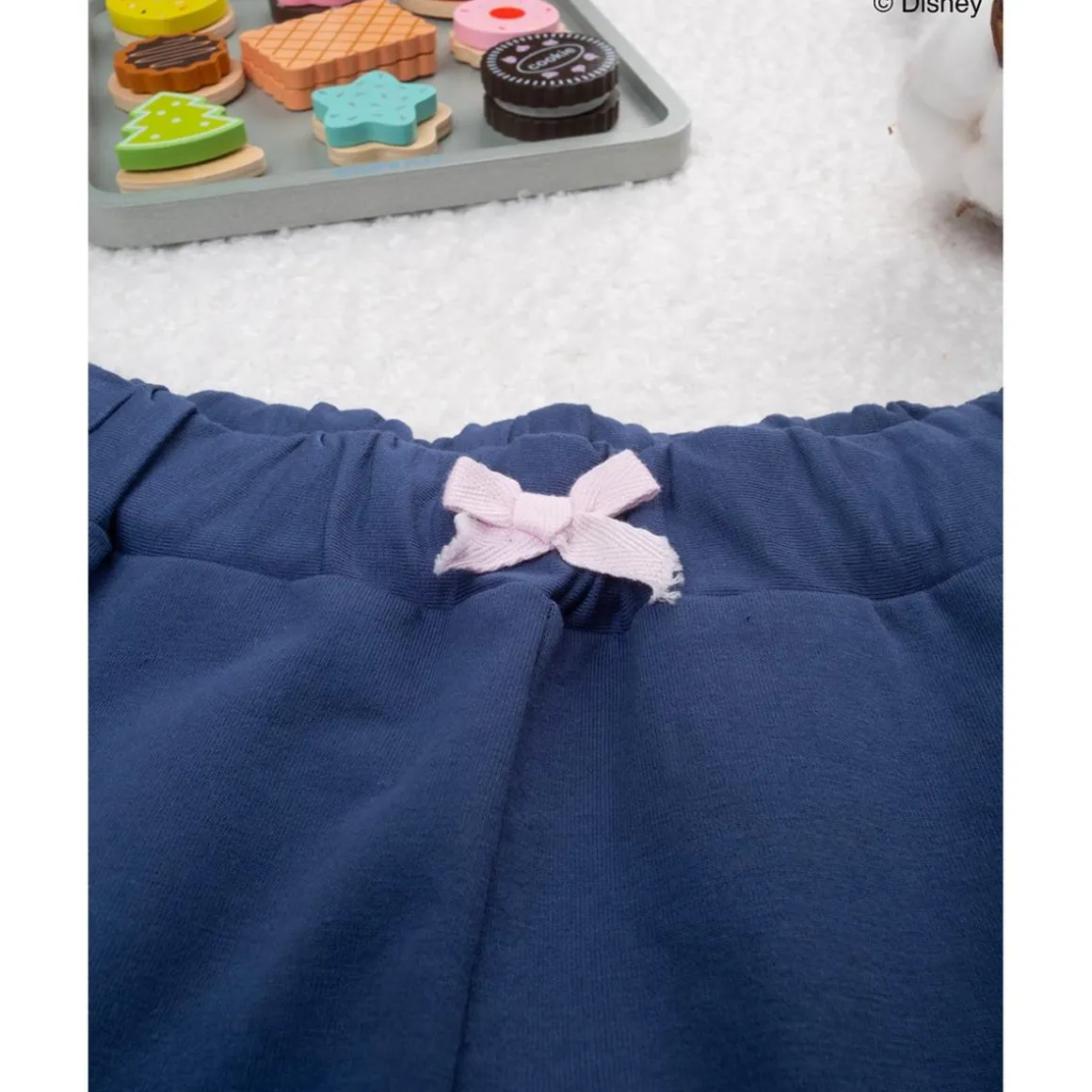 Conjunto niña minnie azul/rosa