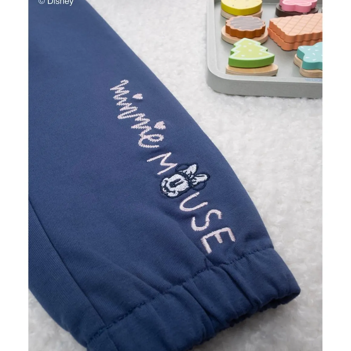 Conjunto niña minnie azul/rosa