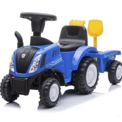 Correpasillos Tractor New Holland Azul