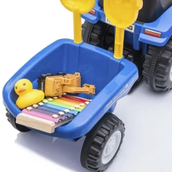 Correpasillos Tractor New Holland Azul