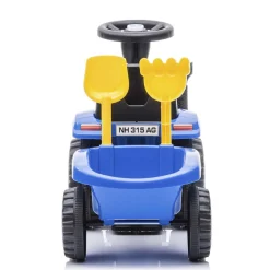 Correpasillos Tractor New Holland Azul