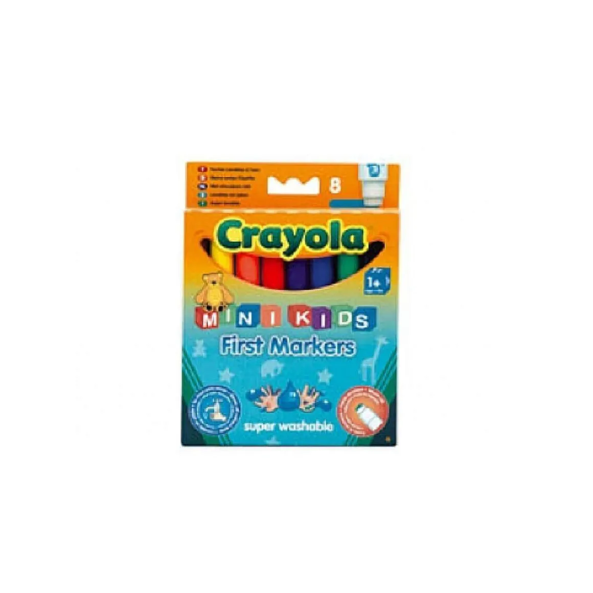 Crayola - 8 Rotuladores lavables