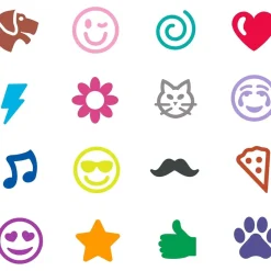 Crayola - Crayola - 16 rotuladores lavables con punta de sello Pip Squeaks, colores surtidos, para escuela y ocio ㅤ