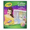 Crayola - Princesas Disney - Libro para colorear y pegatinas