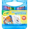Crayola - Set de Rotuladores Lavables en Maletín 65 piezas ㅤ