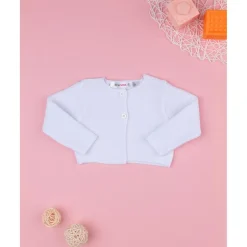 Cárdigan de punto de algodón