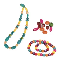 Creamania - Joyero de cuentas de madera