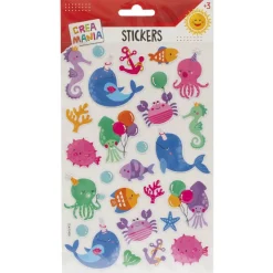 Creamania - Pegatinas Animales Selva/Mar (varios modelos)