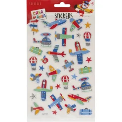 Creamania - Pegatinas Aviones/Perros con relieve (varios modelos)