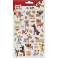 Creamania - Pegatinas Aviones/Perros con relieve (varios modelos)