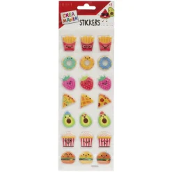 Creamania - Pegatinas Comidas/Frutas (varios modelos)