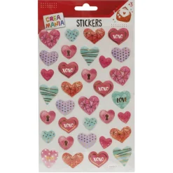Creamania - Pegatinas Love con relieve (varios modelos)