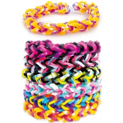 Creamania - Pulseras con gomas de colores
