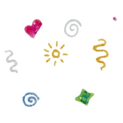 Creamania - Set pegamentos con purpurina