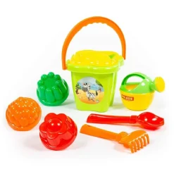 Cubo con accesorios de playa (Varios colores)