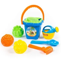 Cubo con accesorios de playa (Varios colores)