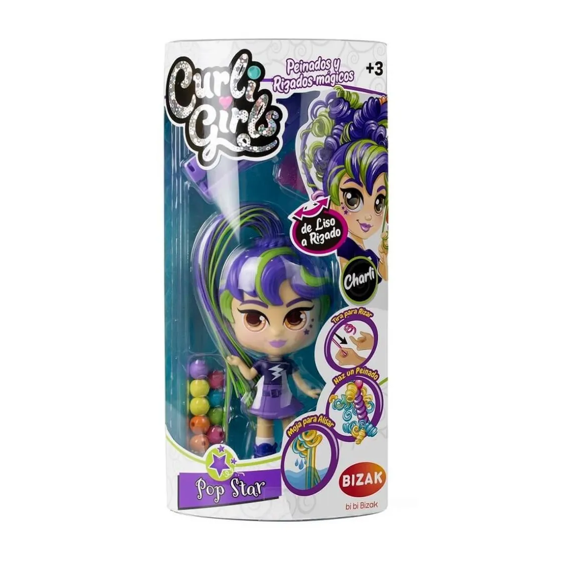 CurliGirls - Pack Individual - Peinados y Rizados Mágicos (varios modelos)