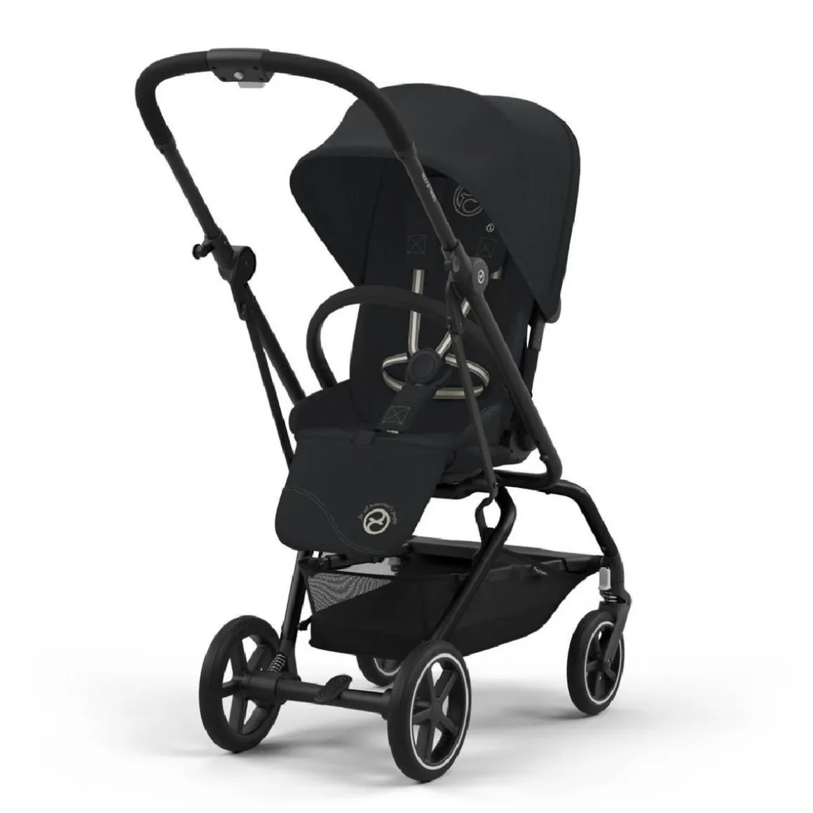 Cybex - Silla de paseo Eezy S Twist Plus 2 - Magic Black