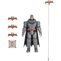 DC Cómics - Batman - Figura articulada electrónica Batman 30 cm con accesorios y sonidos ㅤ