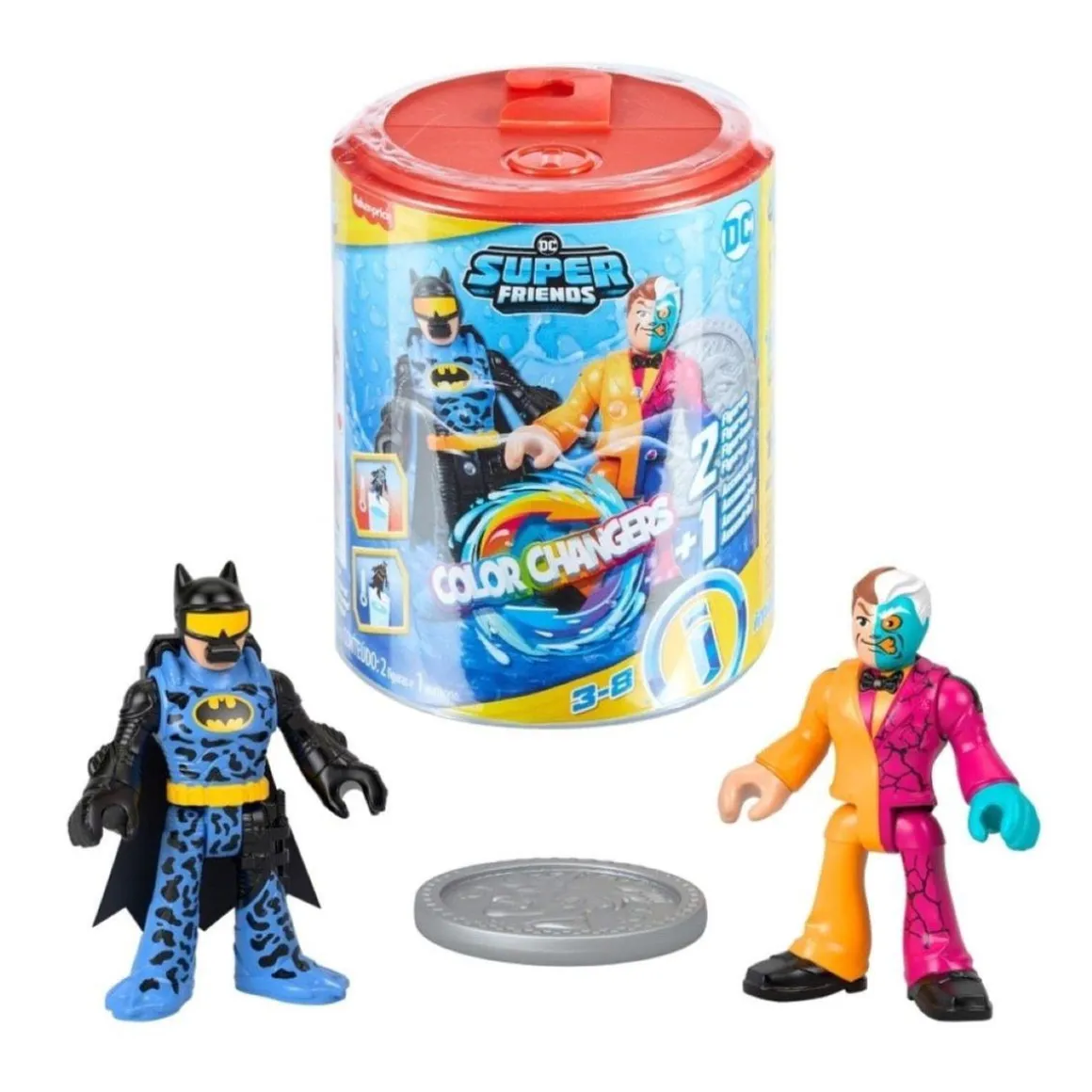 DC Super Friends - Figuras Color Changers (Varios modelos)