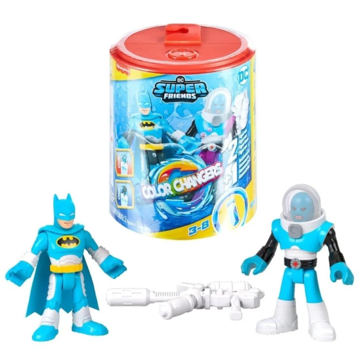 DC Super Friends - Figuras Color Changers (Varios modelos)