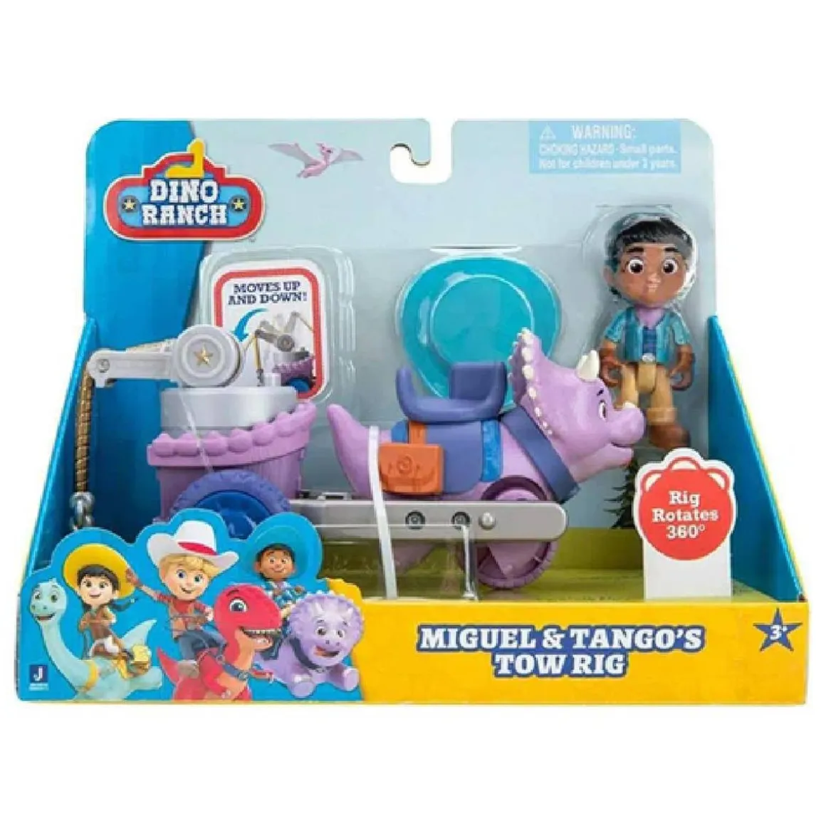 Dino Ranch - Vehiculo + Figura