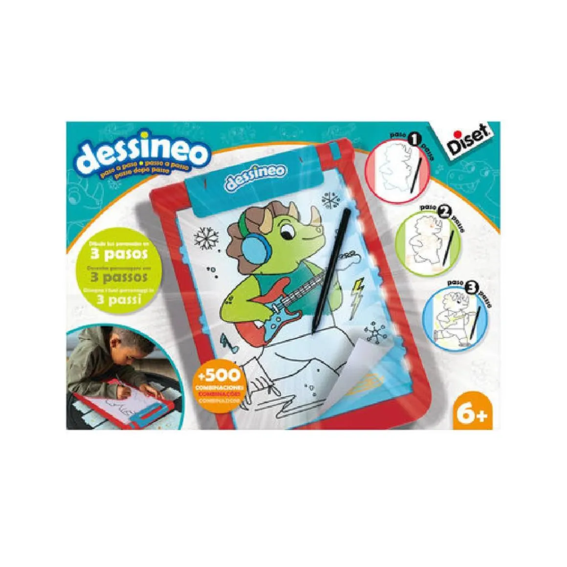 Diset - Dessineo crea tus personajes