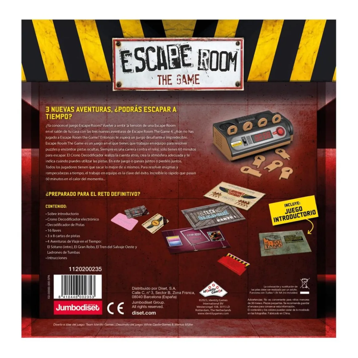 Diset - Escape Room - Juego de mesa