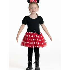 Disfraz Adulto en Rojo, Blanco y Negro XS ㅤ