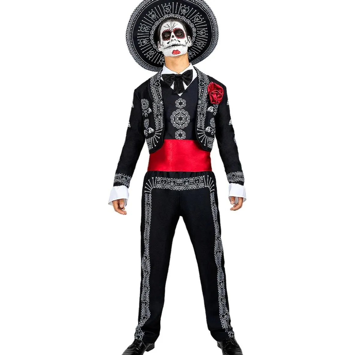 Disfraz Día de los Muertos hombre XXL
