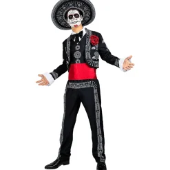 Disfraz Día de los Muertos hombre XXL