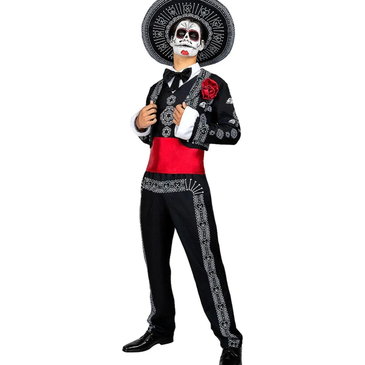 Disfraz Día de los Muertos hombre XXL