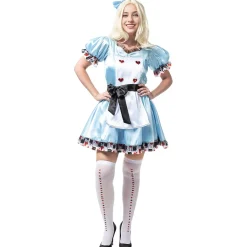 Disfraz de Alicia Deluxe para mujer XL