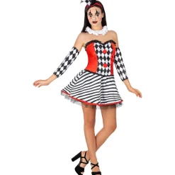 Disfraz de Arlequín para mujer XXL