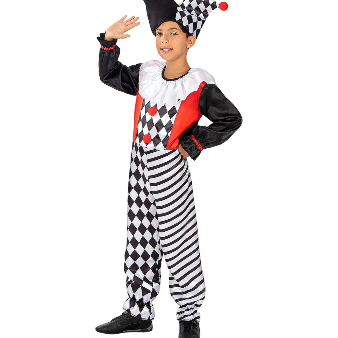 Disfraz de arlequín para niño 5-6 años