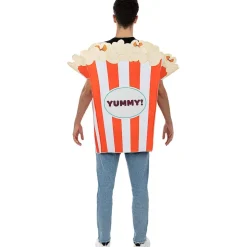 Disfraz de bolsa de palomitas para adulto Talla única