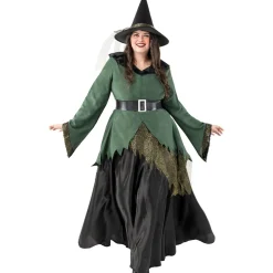Disfraz de bruja deluxe mujer XL