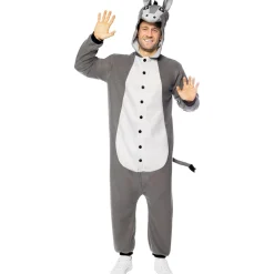 Disfraz de burro onesie adulto L-XL